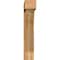 Ekena Millwork Traditional Block Rough Sawn Bracket w/ Offset Brace, Western Red Cedar, 8"W x 44"D x 44"H BKT0806X44X44TRA05RWR - alternate 4